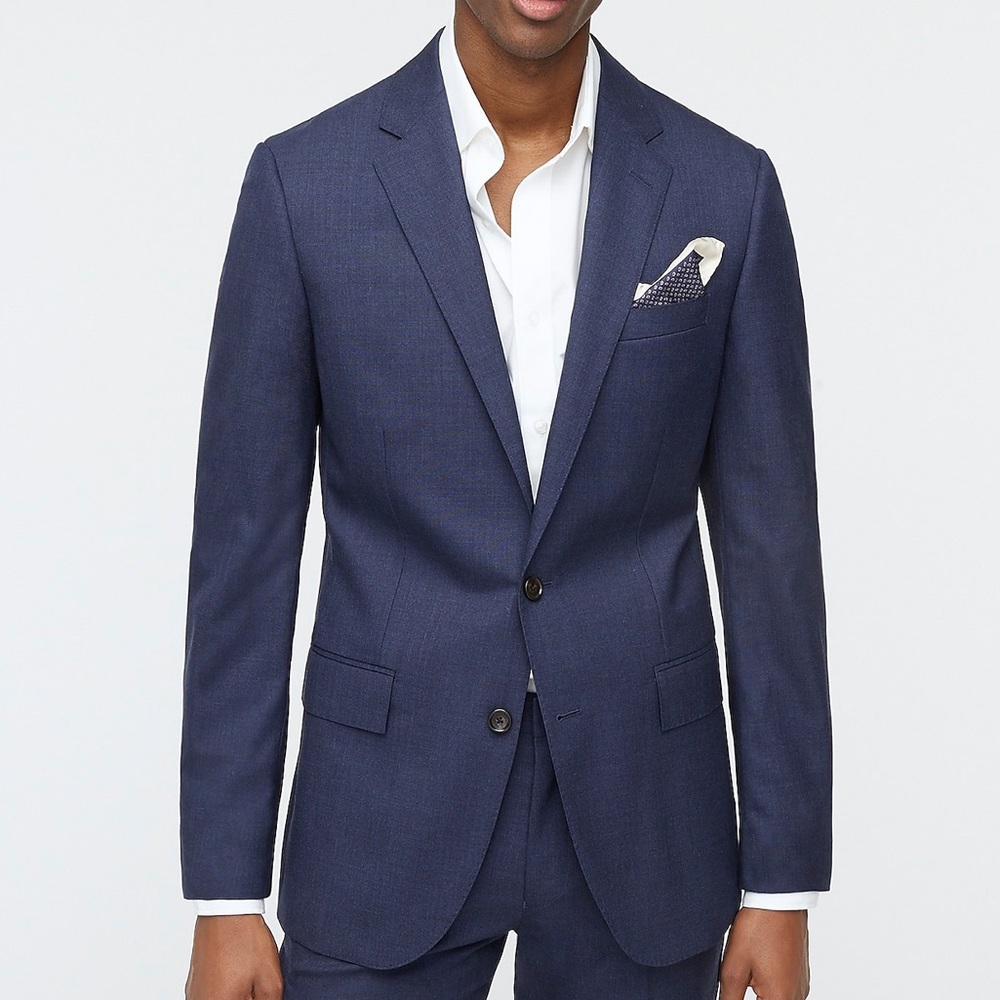 J. Crew Ludlow Navy Suit 40R/32/32